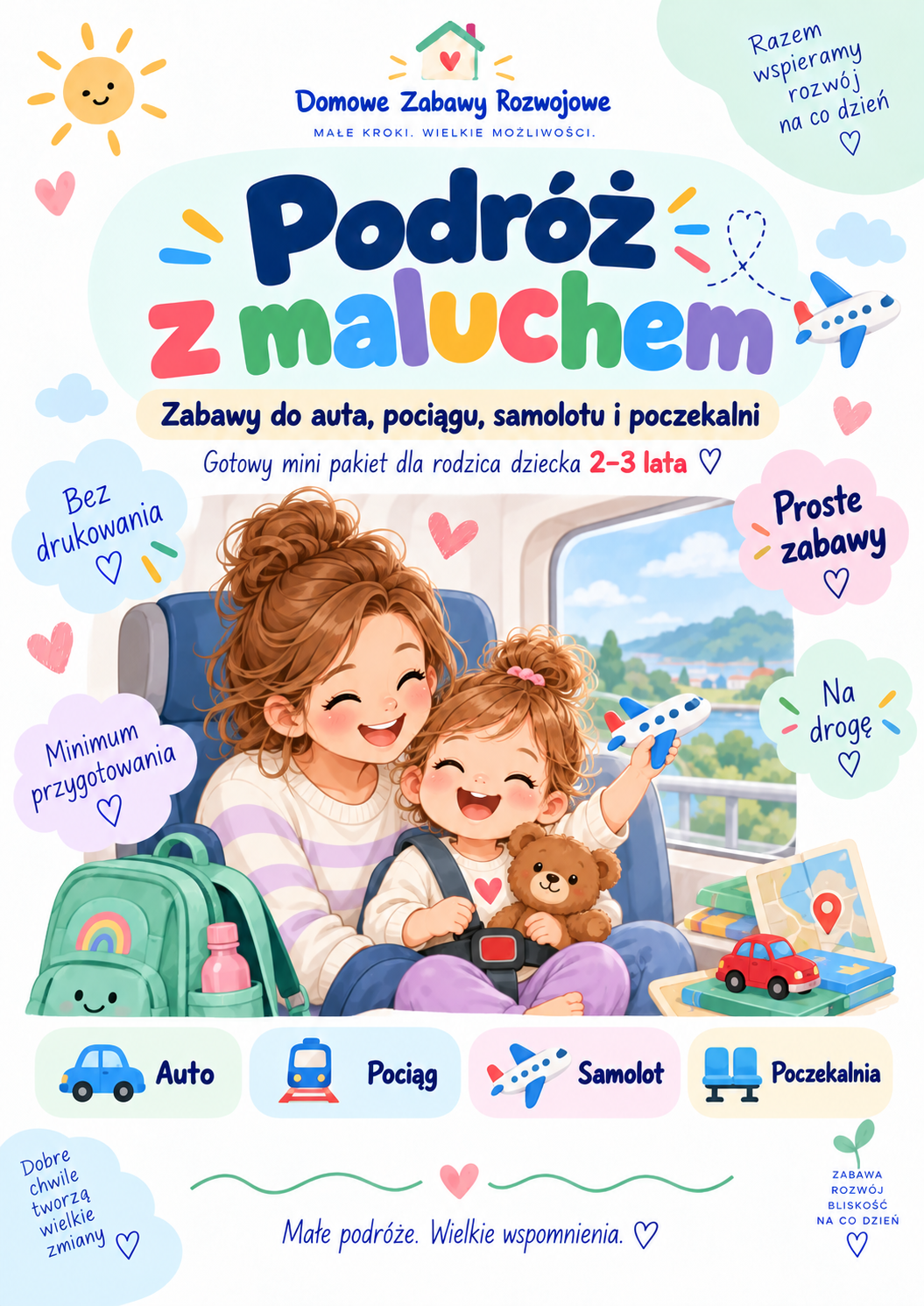 Okładka: Podróż z maluchem